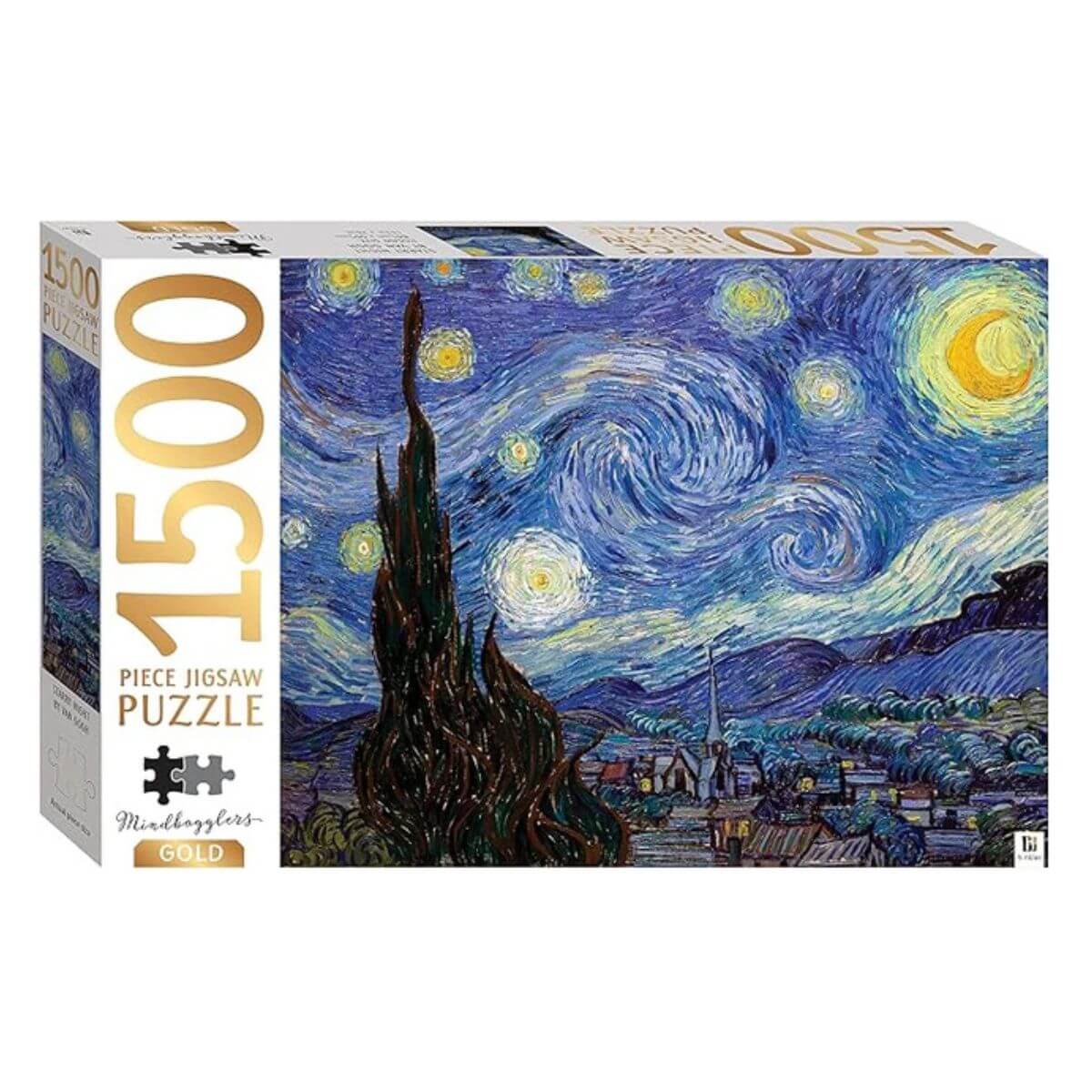 1500pc Starry Night by Van Gogh - Funky Gifts NZ
