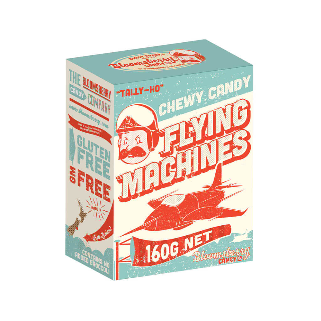 Bloomsberry Candy - Flying Machines - Funky Gifts NZ