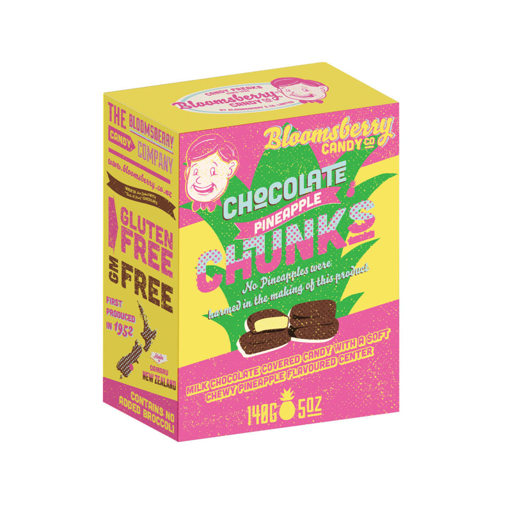 Bloomsberry Candy - Pineapple Chunks - Funky Gifts NZ