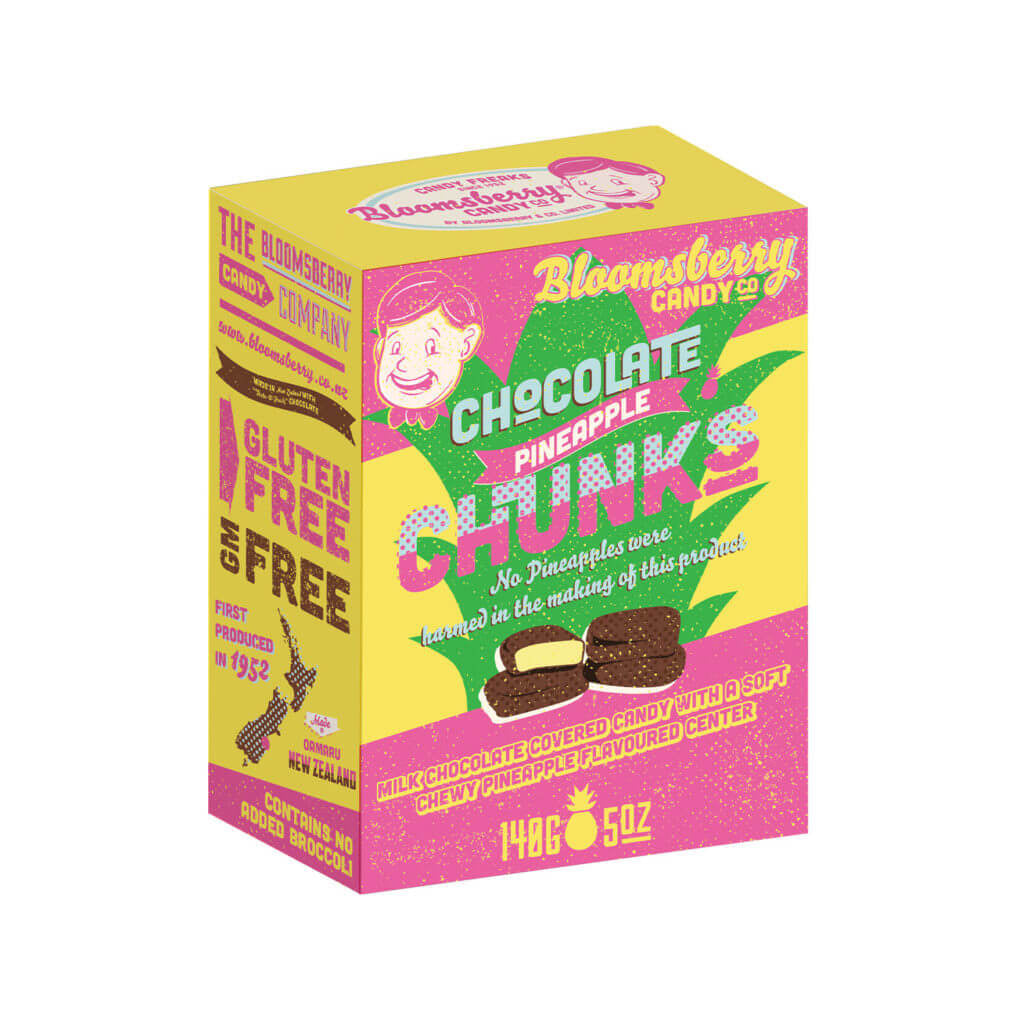Bloomsberry Candy - Pineapple Chunks - Funky Gifts NZ