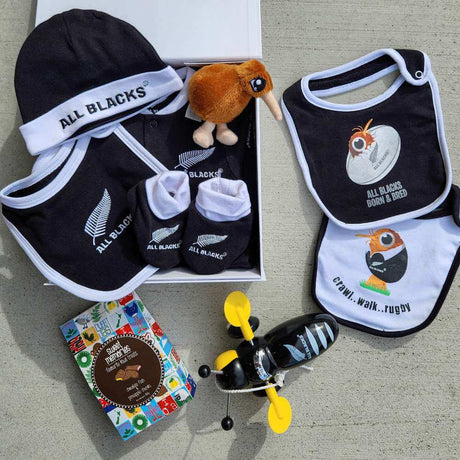 All Blacks Baby Gift Box - Funky Gifts NZ