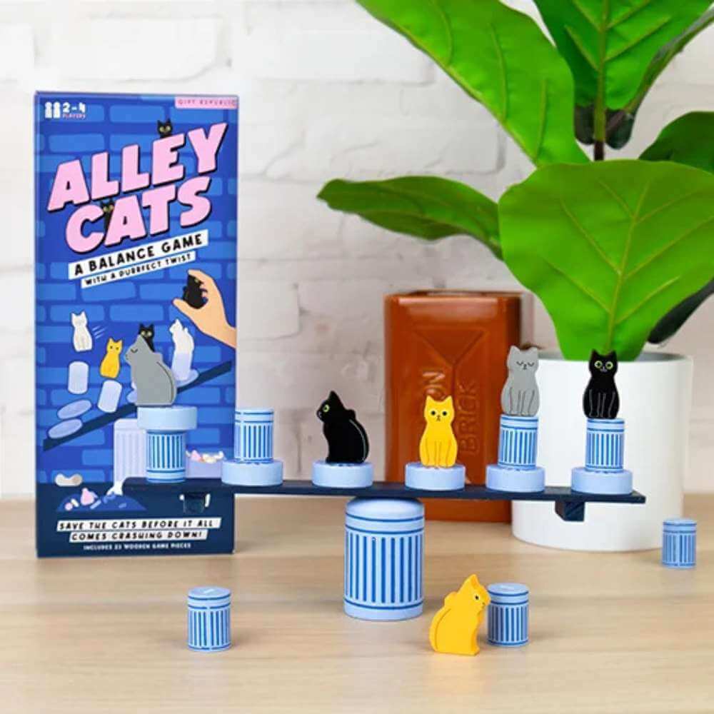 Alley Cats Stacking Game - Funky Gifts NZ