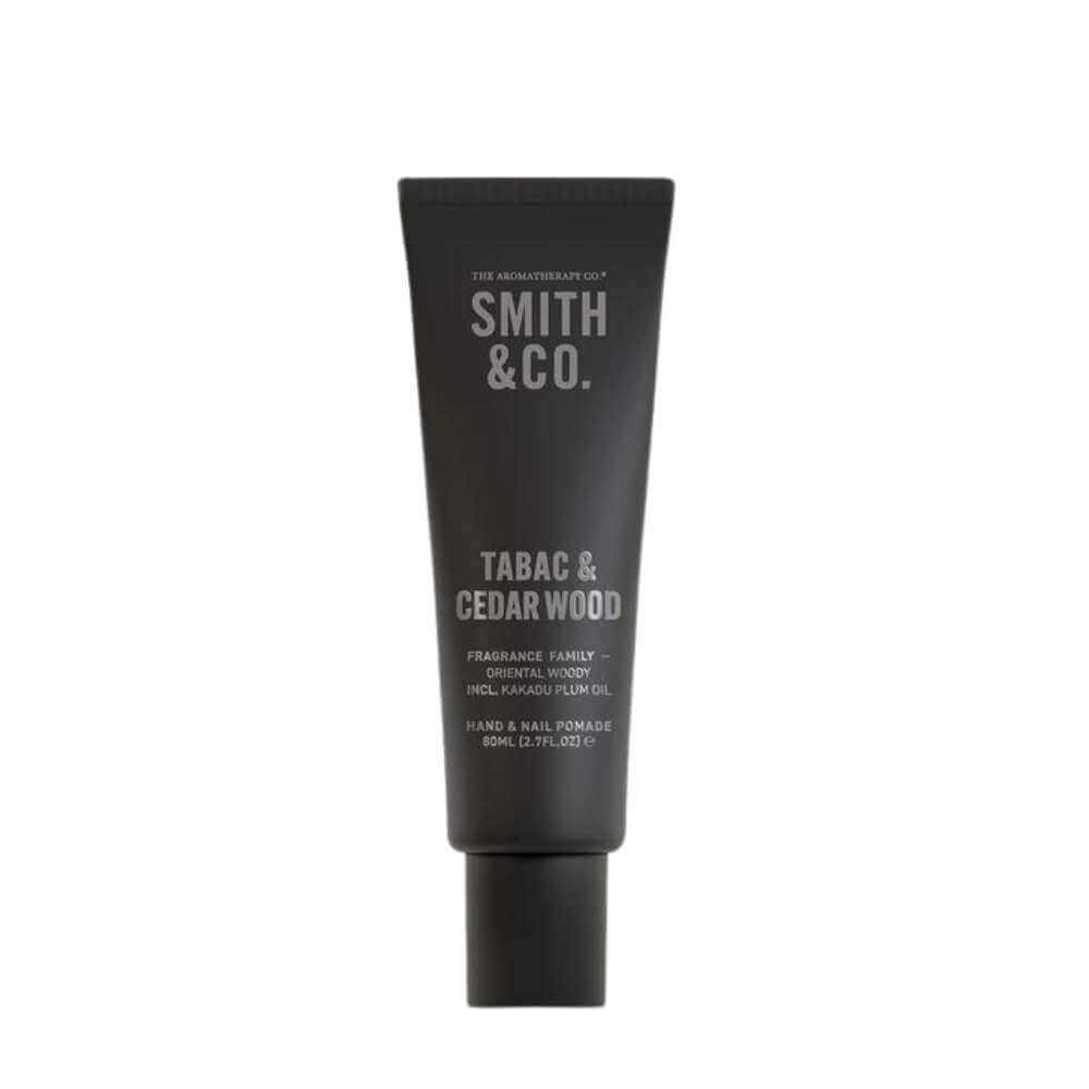 Smith & Co Hand & Nail Pomade - Tabac & Cedarwood - Funky Gifts NZ