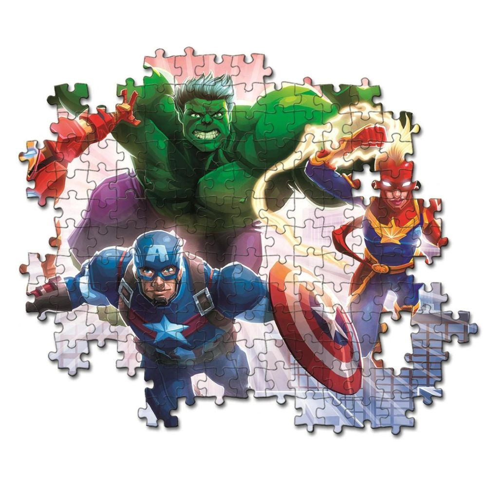 Avengers Glowing Lights 104pc Puzzle (Glow in the Dark) - Funky Gifts NZ
