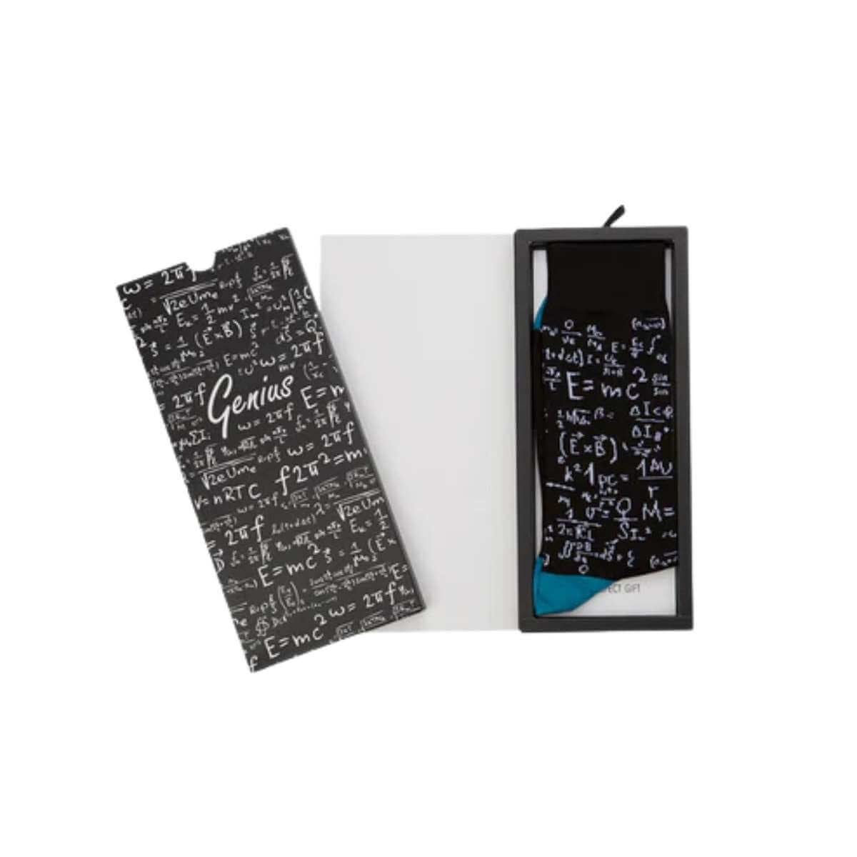 Men's Genius Bamboo Sock Card - Funky Gifts NZ