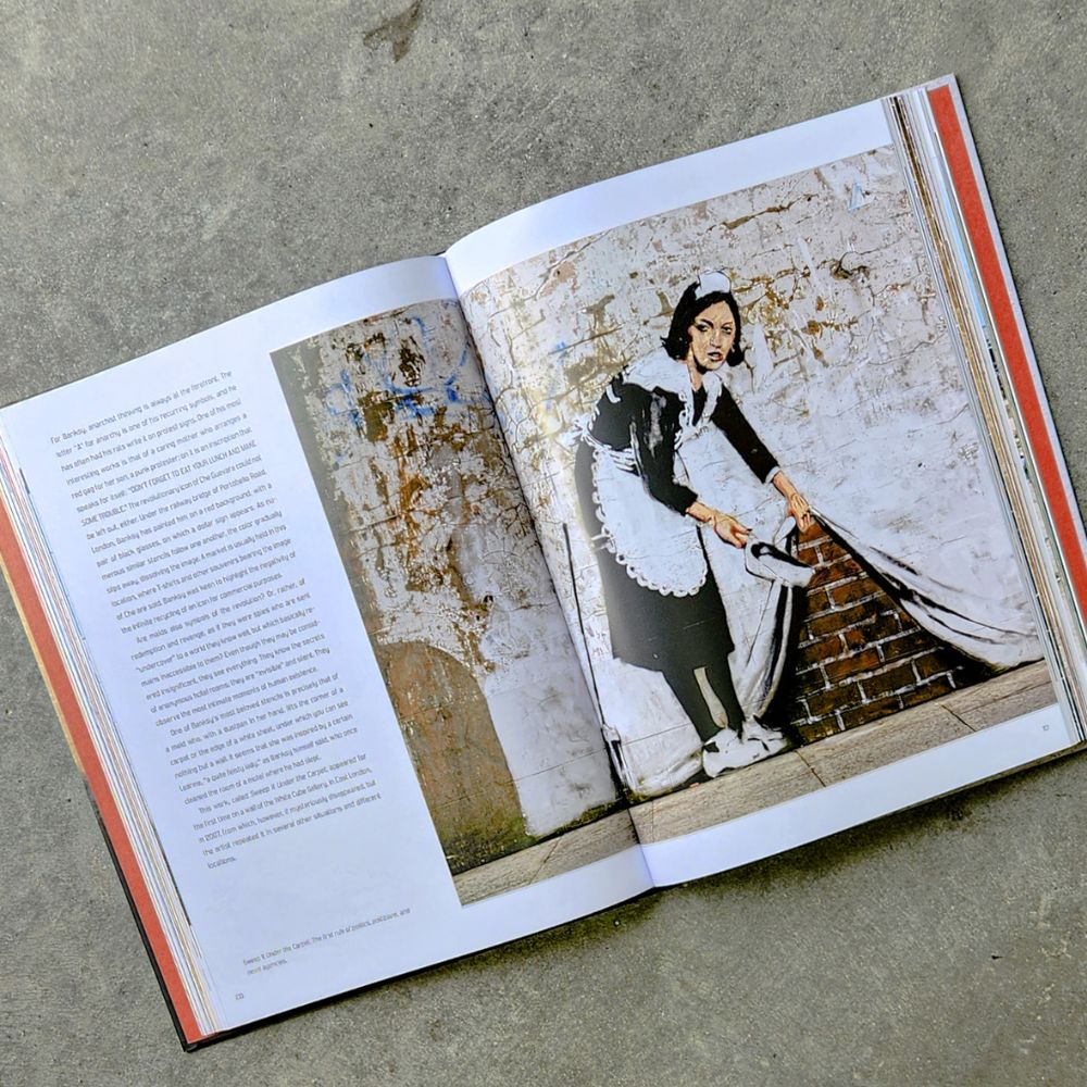 Banksy Hardcover Book - Funky Gifts NZ