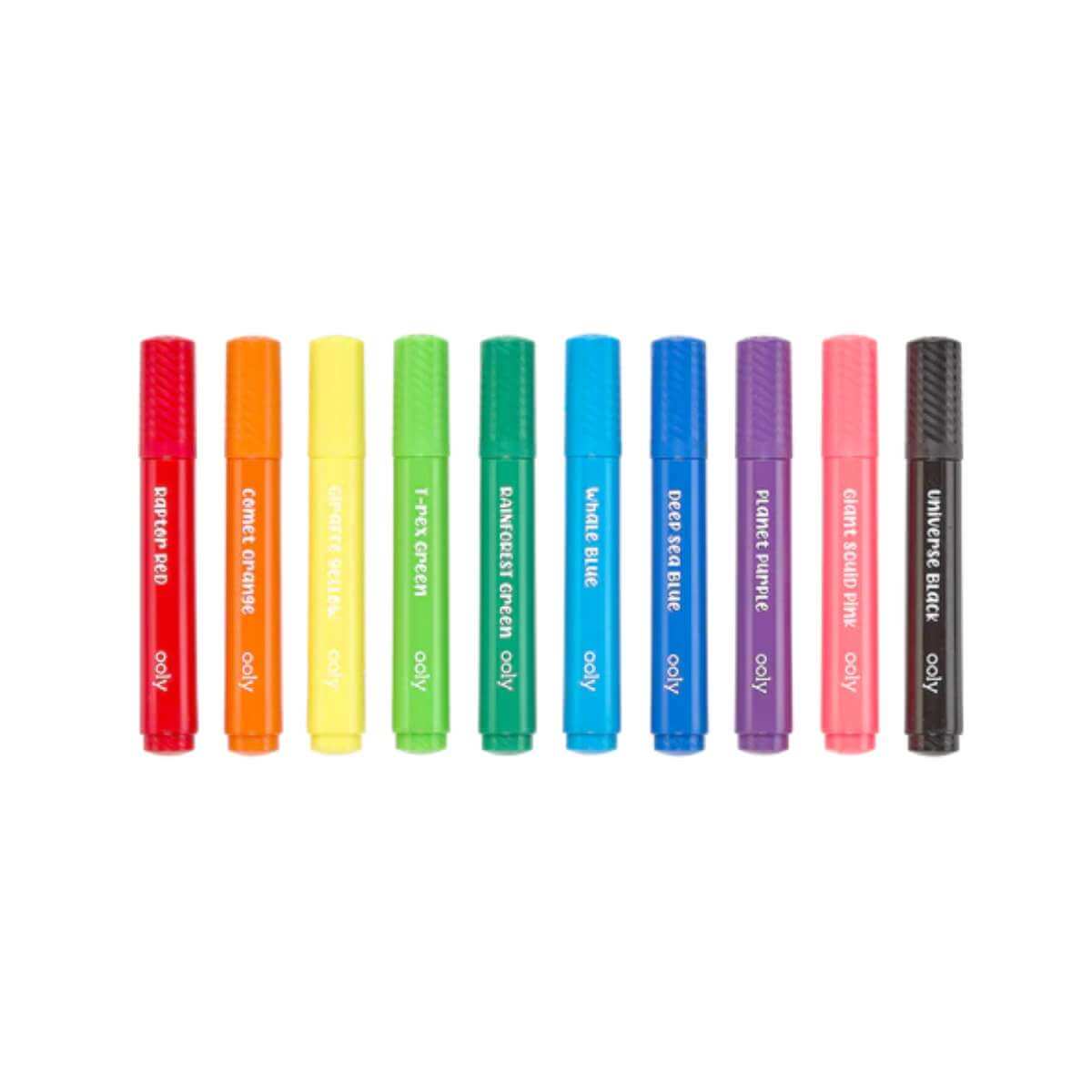 Big Bright Brush Markers - Funky Gifts NZ