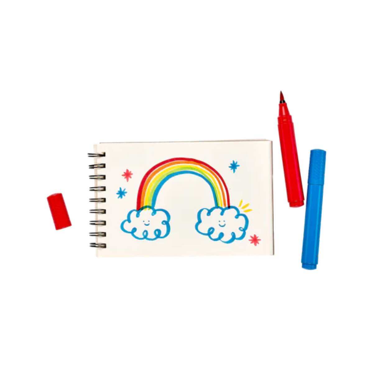 Big Bright Brush Markers - Funky Gifts NZ