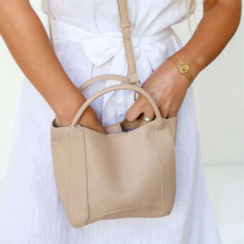 Elegant Bag - Biscuit - Funky Gifts NZ