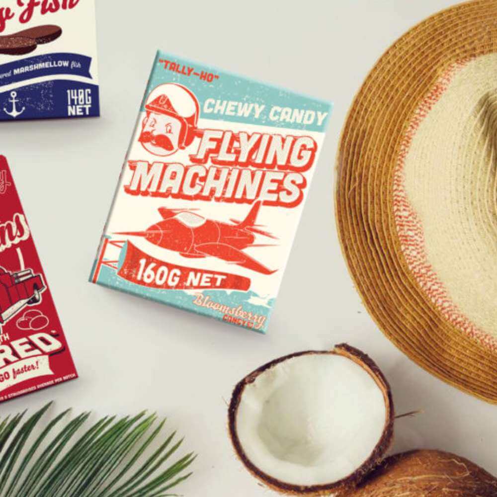 Bloomsberry Candy - Flying Machines - Funky Gifts NZ