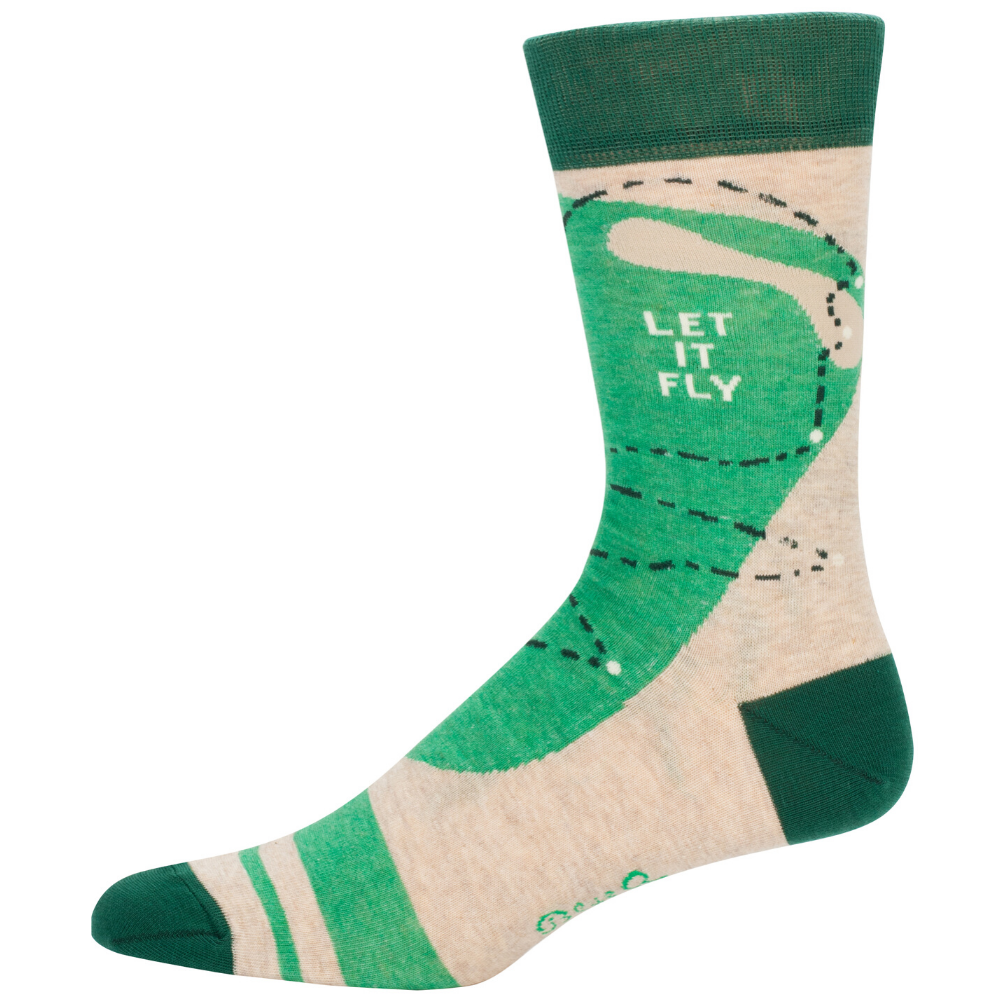Men's Socks – Golf Socks - Blue Q - Funky Gifts NZ