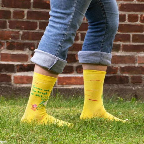 Women's Socks - Tough As Shit - Blue Q - Funky Gifts NZ