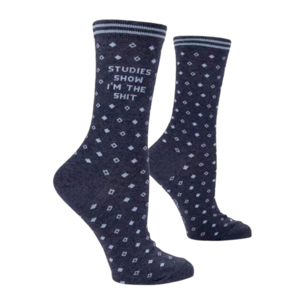 Women's Socks – I'm The Shit - Blue Q - Funky Gifts NZ