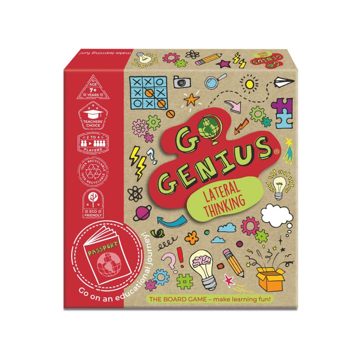 Go Genius Board Game - Lateral Thinking - Funky Gifts NZ
