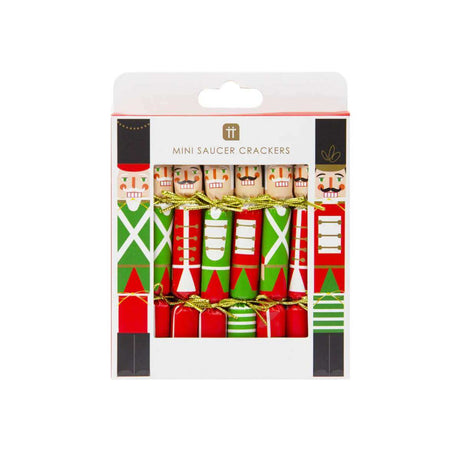 Botanical Nutcracker Christmas Saucer Crackers - Funky Gifts NZ