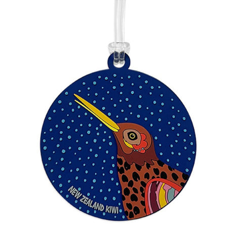 Bright & Bold Kiwi Bag Tag - Funky Gifts NZ