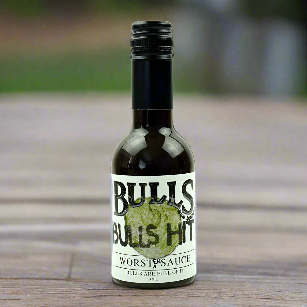 Bulls Hit Worster Sauce - Funky Gifts NZ