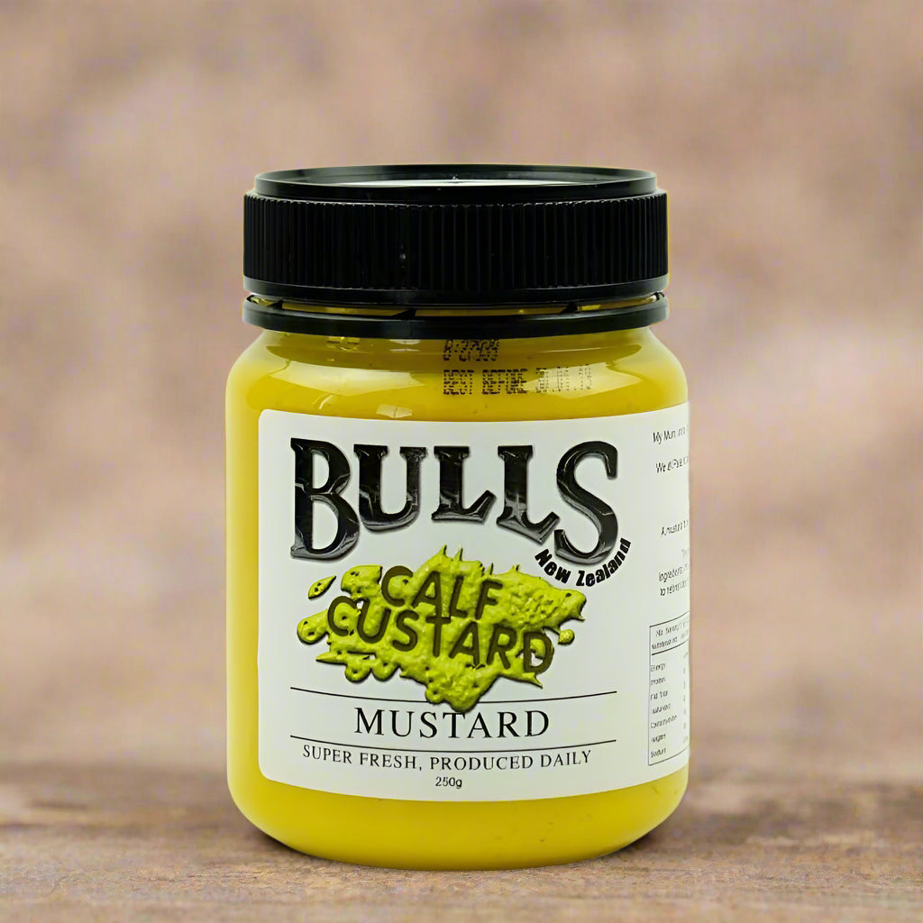 Bulls Calf Custard Mustard - Funky Gifts NZ