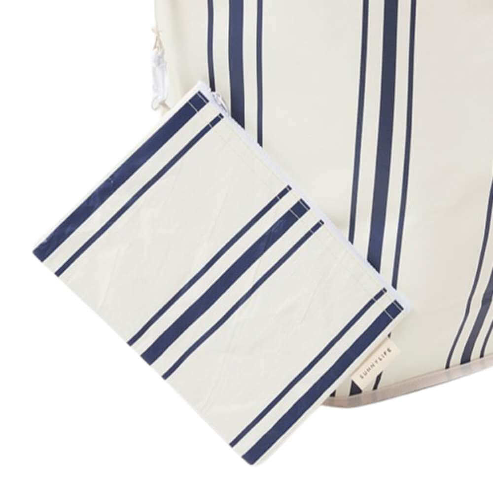 SunnyLife Carryall Beach Bag The Resort Coastal Blue - Funky Gifts NZ