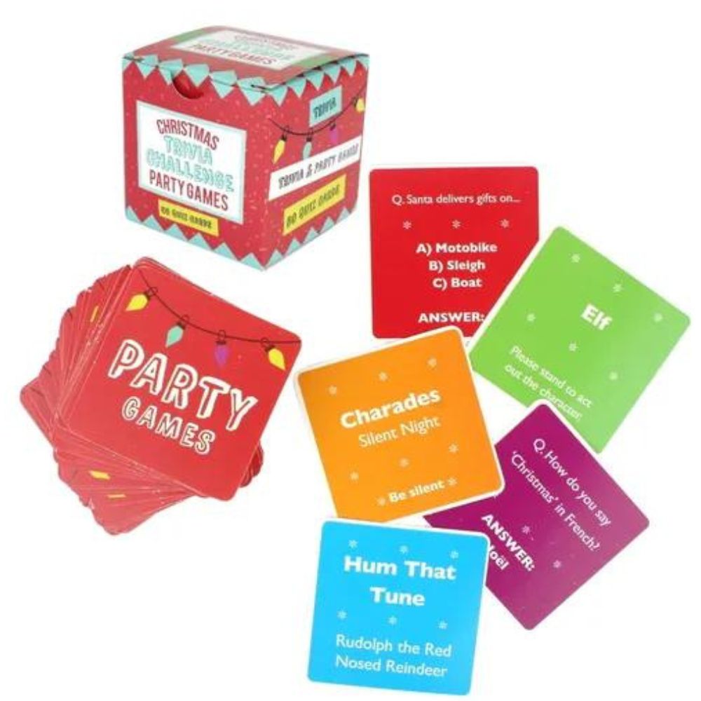 Christmas Trivia Challenge Party Games Funky Gifts NZ