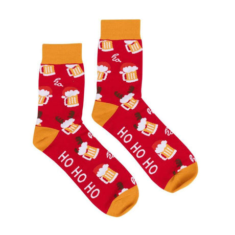 Christmas Beer Socks - Funky Gifts NZ