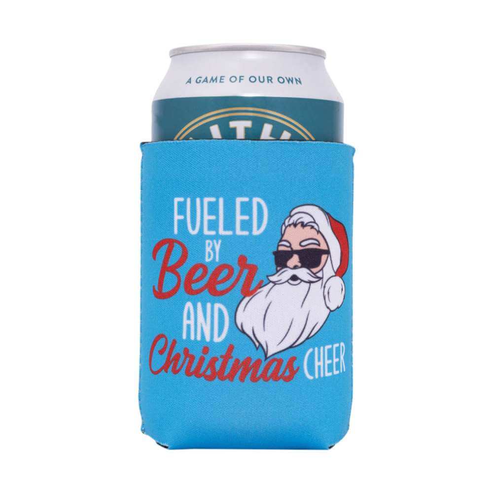 Christmas Santa Stubby Cooler - Funky Gifts NZ