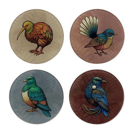 NZ Coaster Set - Nest - Funky Gifts NZ