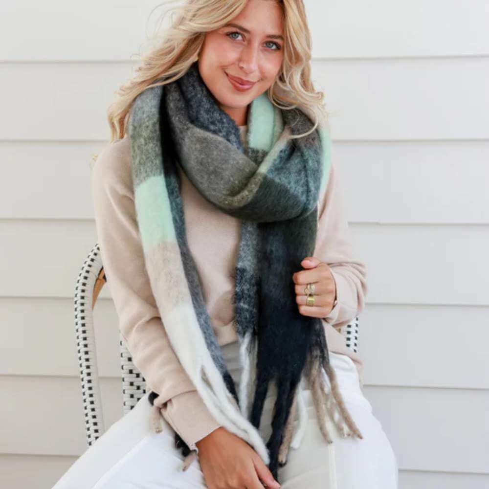 Comfort Scarf - Mint - Funky Gifts NZ