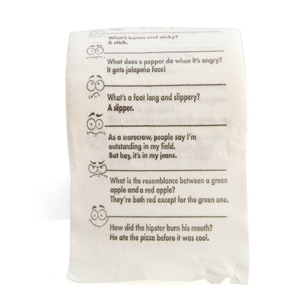 Crap Jokes Toilet Paper - Funky Gifts NZ