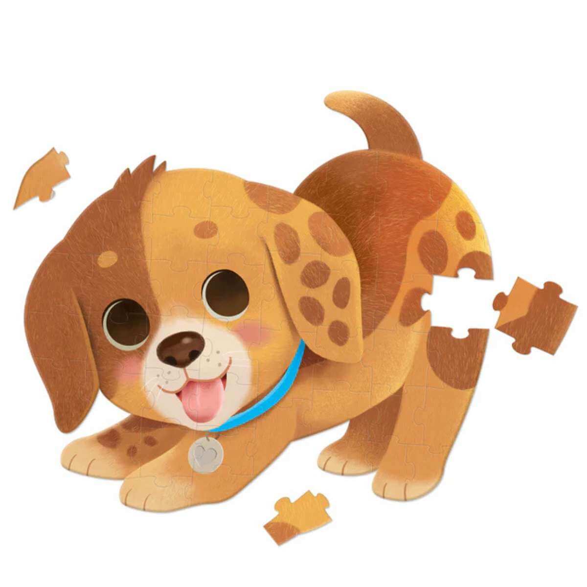 Crocodile Creek Jumbo Puzzle 48 pc - Puppy - Funky Gifts NZ