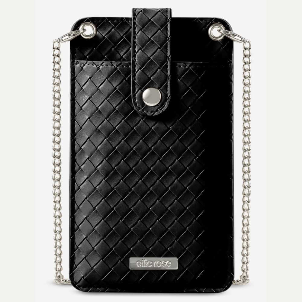 Crossbody Black Phone Bag - Funky Gifts NZ