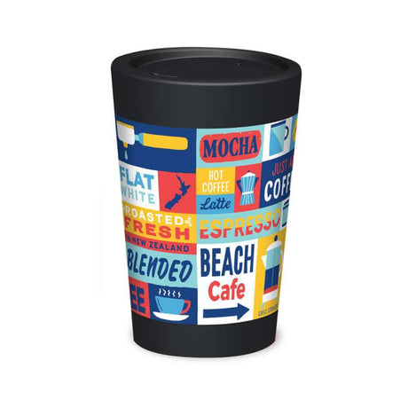 Cuppa Coffee Cup - Straight Coffee 12oz - Funky Gifts NZ