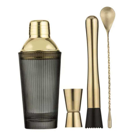 Cyrus Charcoal 4pc Cocktail Set - Funky Gifts NZ