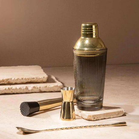 Cyrus Charcoal 4pc Cocktail Set - Funky Gifts NZ