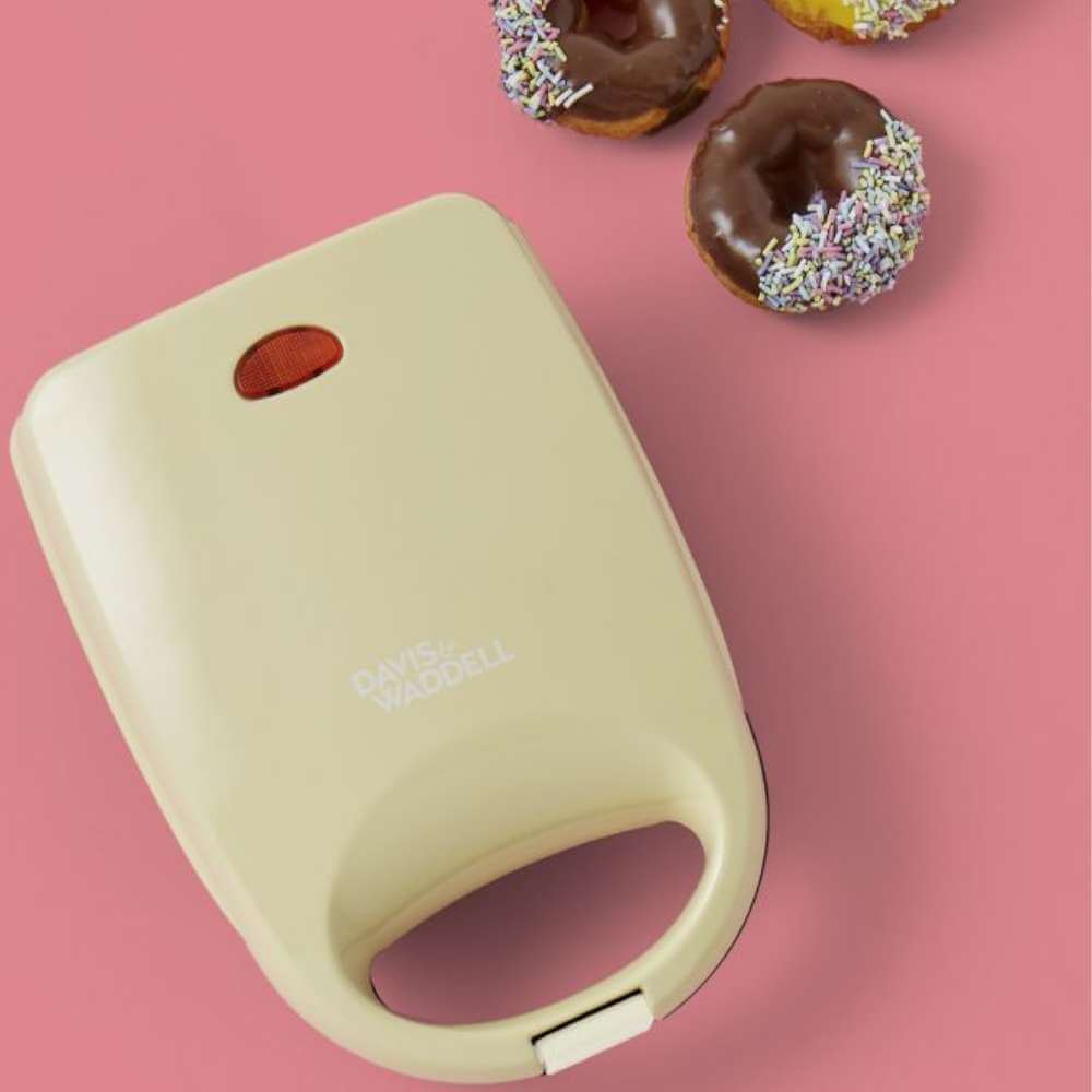 Davis & Waddell Mini Donut Maker Cream - Funky Gifts NZ