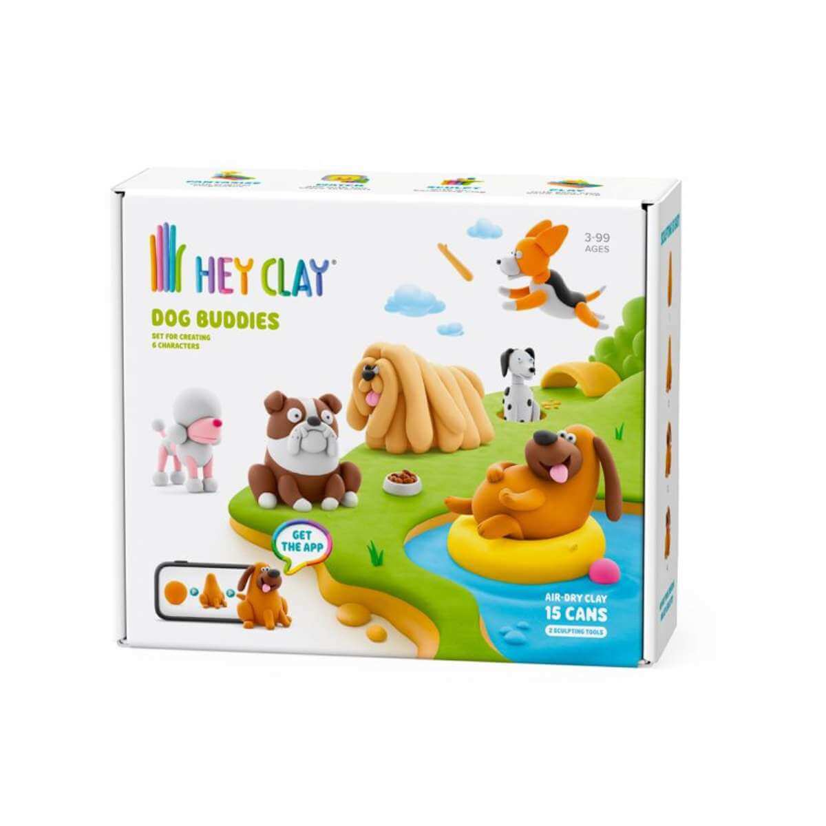 Hey Clay - Dog Buddies - Funky Gifts NZ