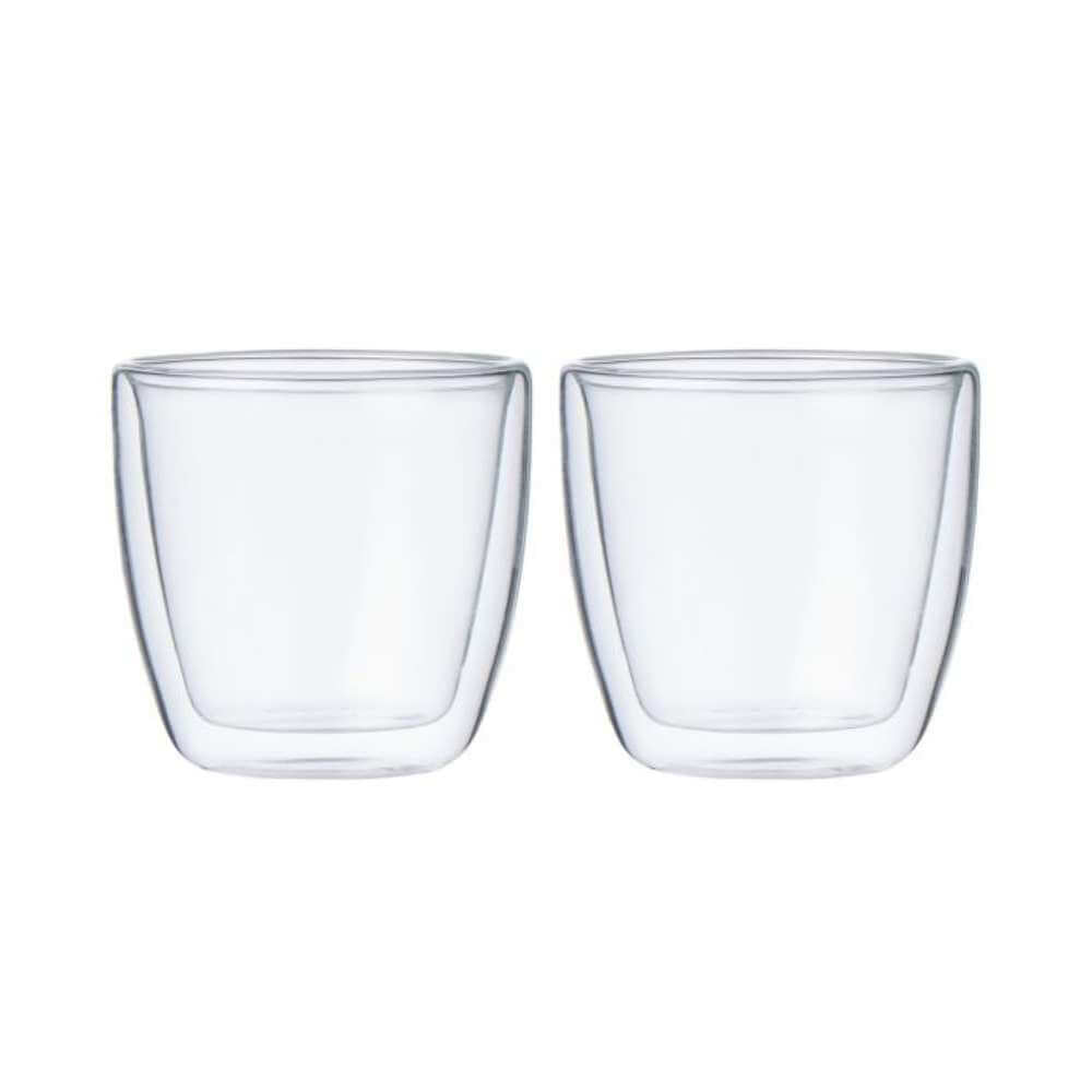 Double Wall Coffee Glass 250ml - Funky Gifts NZ