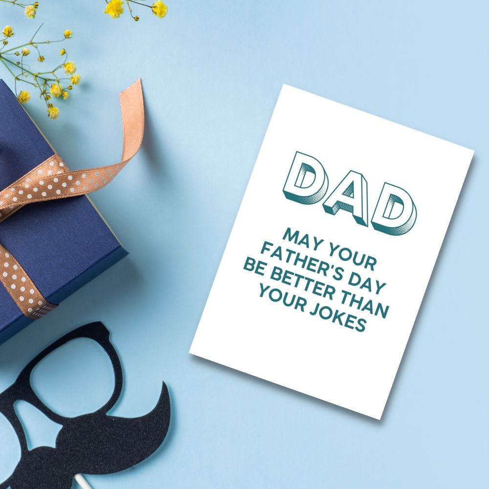 Father's Day - Greeting Card - Your Jokes - Funky Gifts NZ