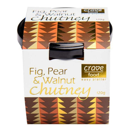 Fig, Pear & Walnut Chutney - Funky Gifts NZ