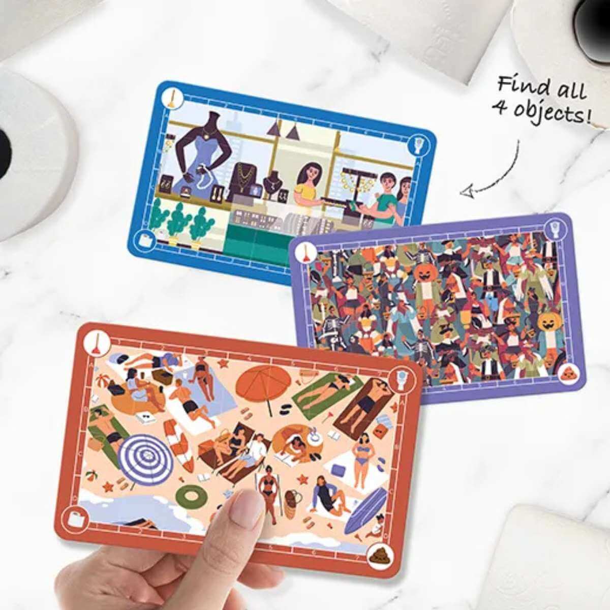 Find the Poo on the Loo Cards - Funky Gifts NZ