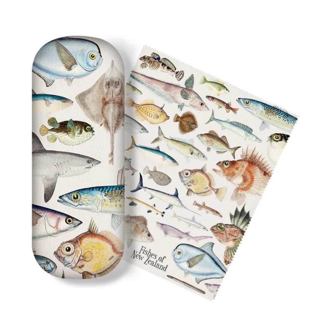 Fish of NZ Glasses Case - Funky Gifts NZ