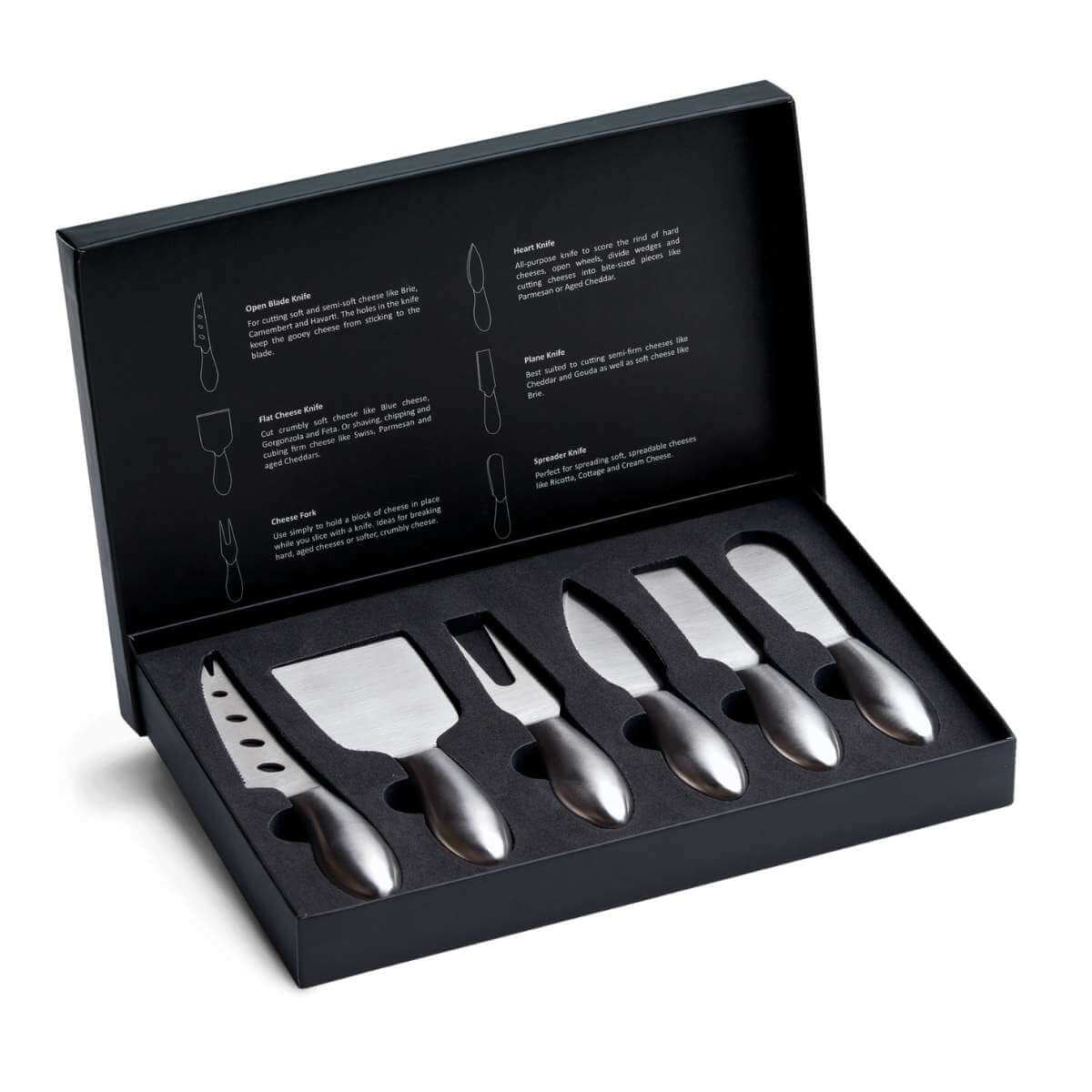 Formaggio Cheese Knife 6 pcs Set - Funky Gifts NZ