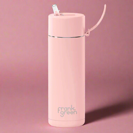Reusable 20oz Straw Bottle - Blushed - Funky Gifts NZ