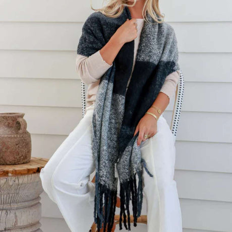 Comfort Scarf - Charcoal Grey - Funky Gifts NZ