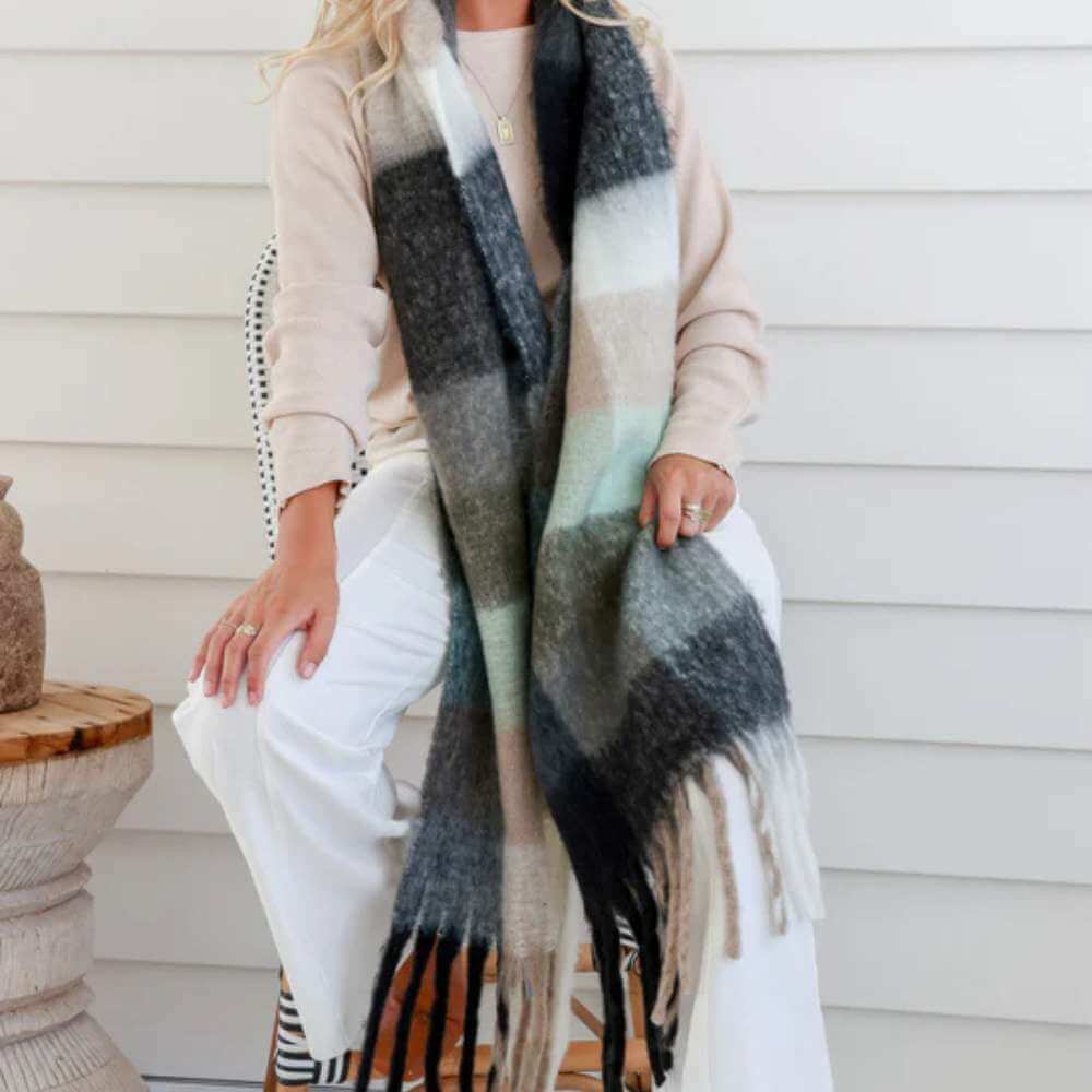 Comfort Scarf - Mint - Funky Gifts NZ