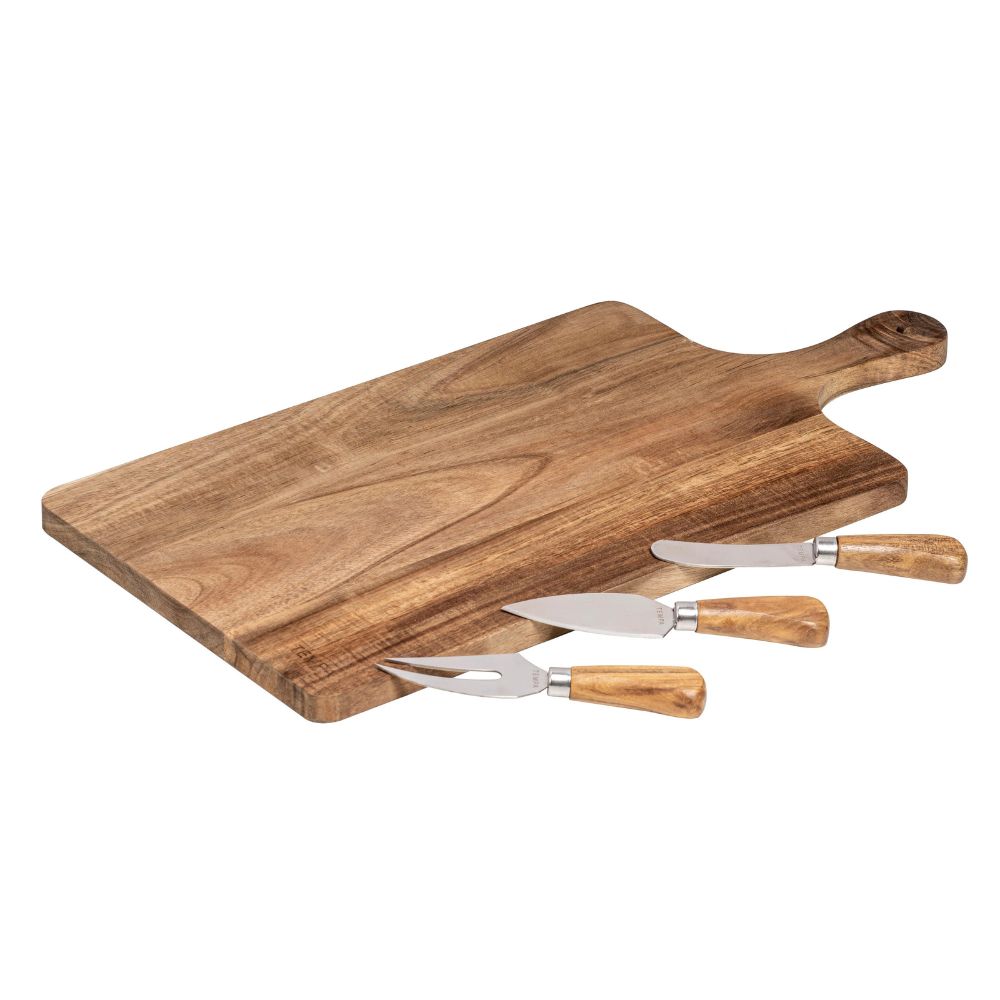 Fromagerie Short Rectangle 4pc Cheese Set - Funky Gifts NZ
