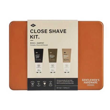 Gentlemen's Hardware - Close Shave Kit - Funky Gifts NZ
