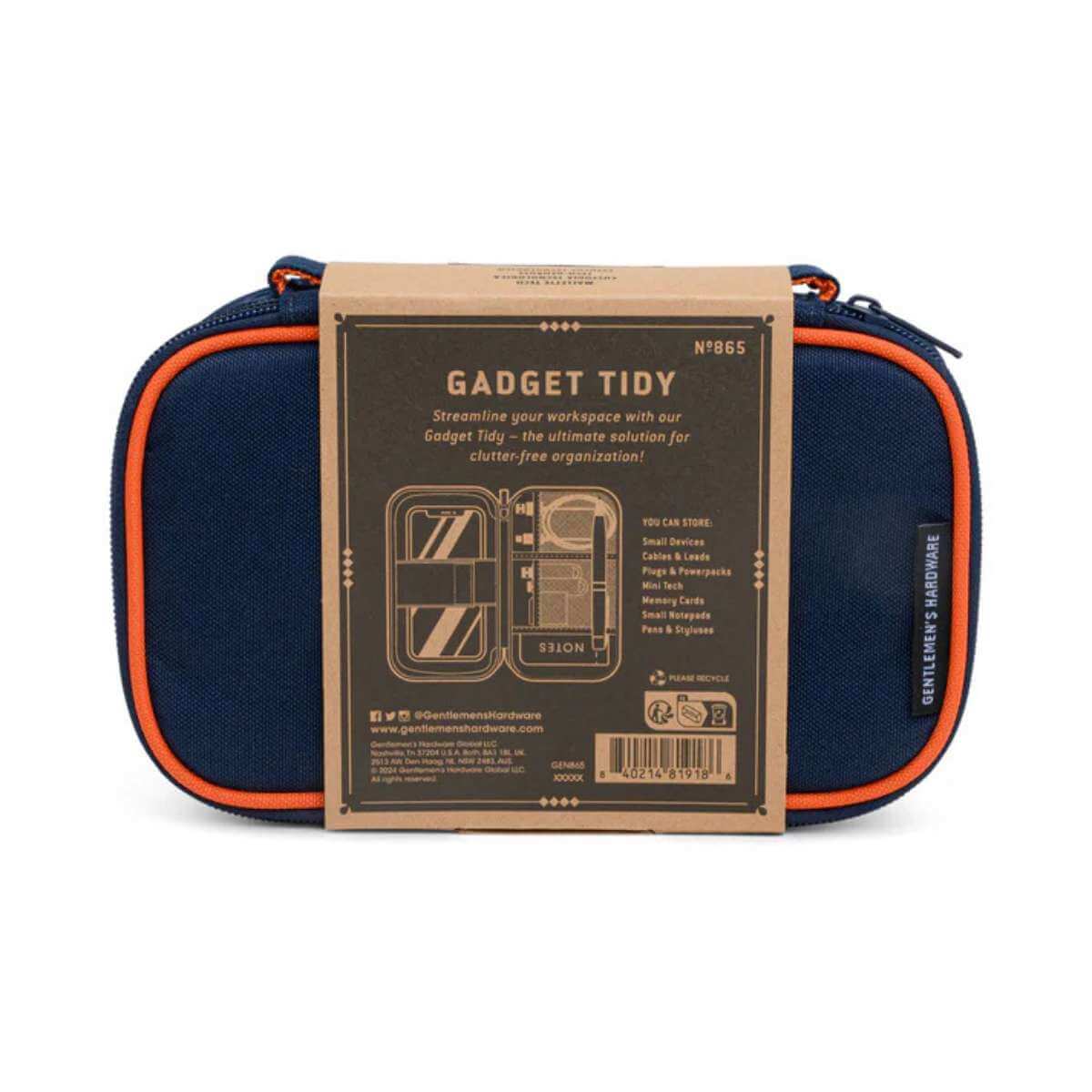 Gentlemen's Hardware - Gadget Tidy Case - Funky Gifts NZ