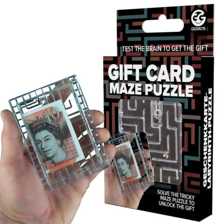 Gift Card Maze Puzzle - Funky Gifts NZ