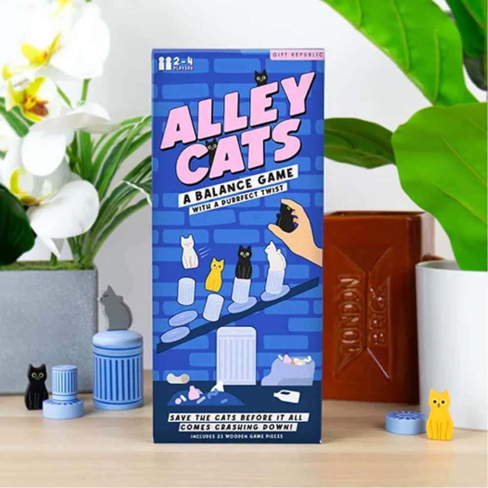 Alley Cats Stacking Game - Funky Gifts NZ